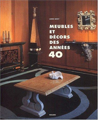 Meubles et décors des années 40