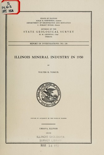 Illinois mineral industry in 1950