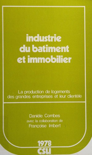 Industrie du bâtiment et immobilier