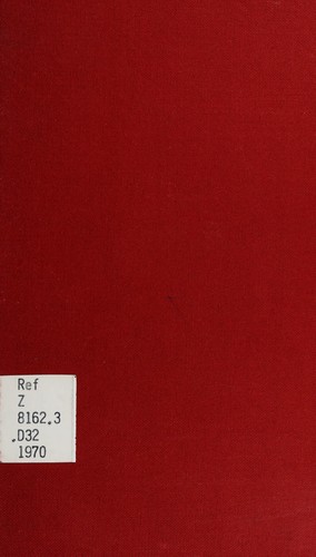 Catalogue des ouvrages de Chateaubriand