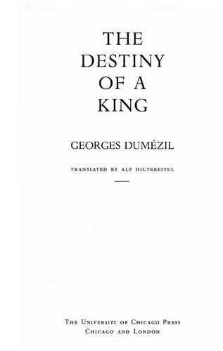 The destiny of a king
