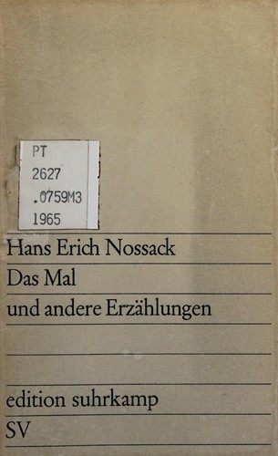 Das Mal und andere Erzaḧlungen