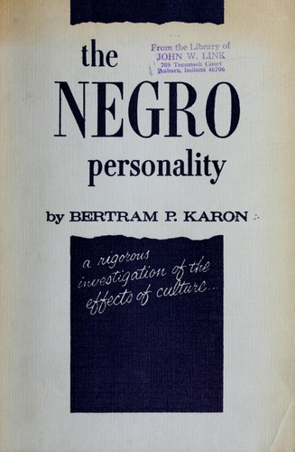 The Negro personality