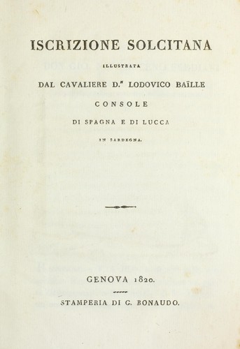 Iscrizione Solcitana