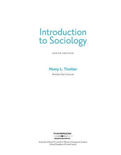 Introduction to sociology