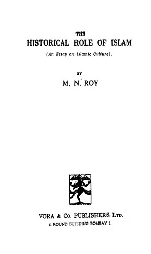 The historical role of Islam