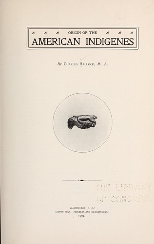 Origin of the American indigenes