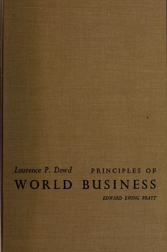 Principles of world business