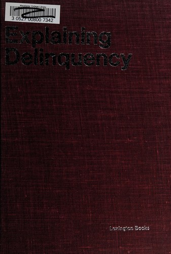 Explaining delinquency