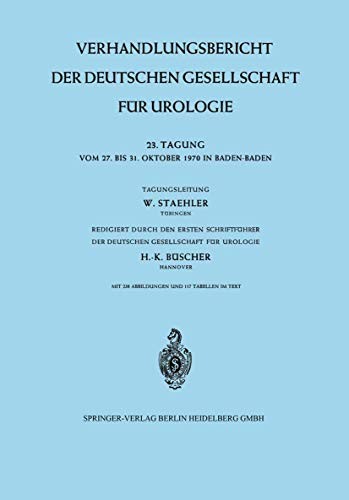 23. Tagung vom 27. bis 31. Oktober in Baden-Baden