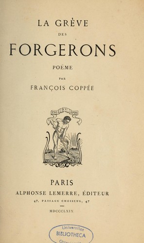 La grève des forgerons