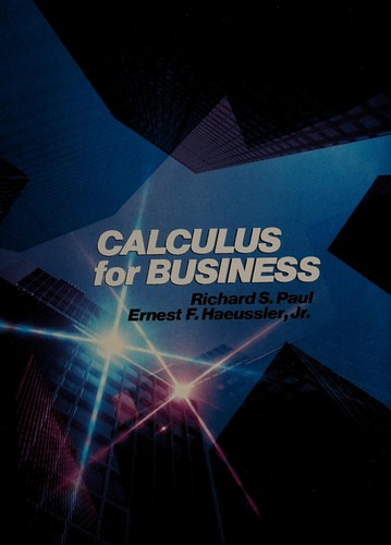 Calculus for business