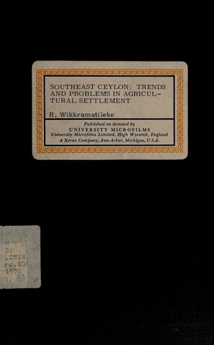 Southeast Ceylon