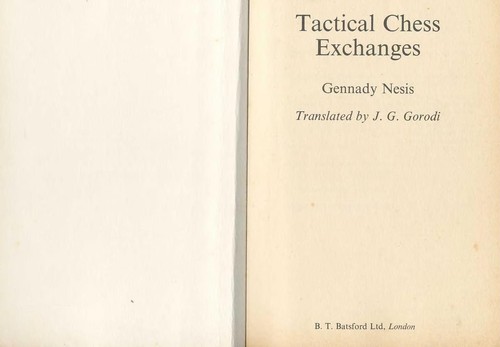 Tactical chess exchanges