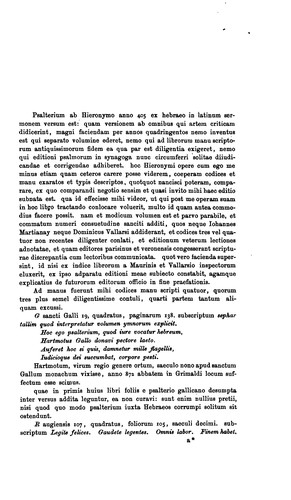 Psalterium iuxta Hebraeos Hieronymi