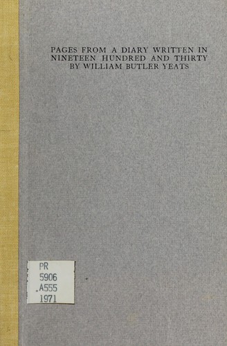 Pages from a diary written in nineteen hundred and thirty