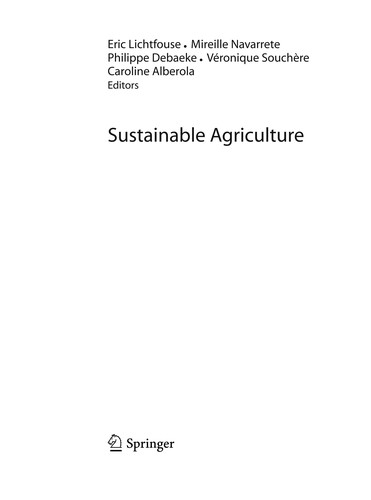Sustainable agriculture