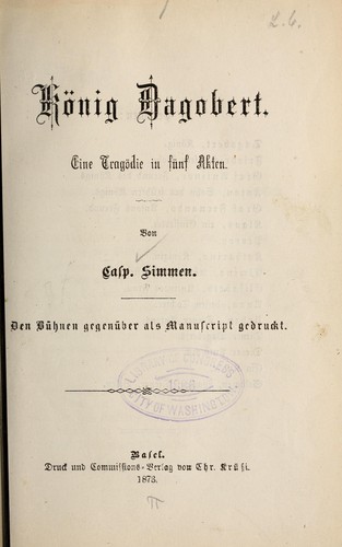 König Dagobert