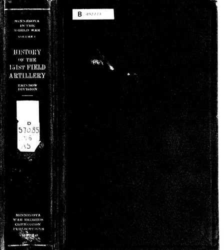 History of the 151st field artillery, Rainbow Division