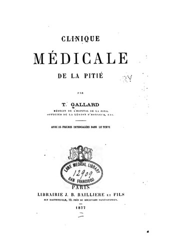 Clinique médicale de la Pitié