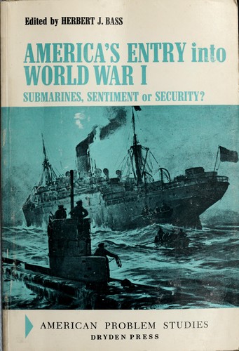 America's entry into World War I