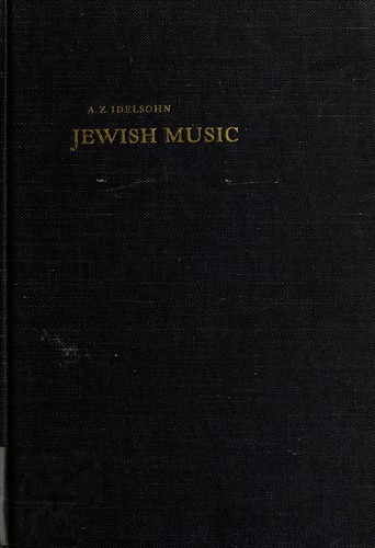 Jewish music in its historical development