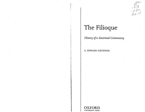 The filioque