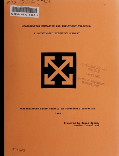 Coordinating education and employment training