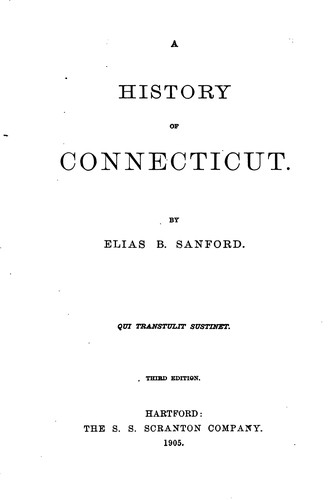 A History of Connecticut