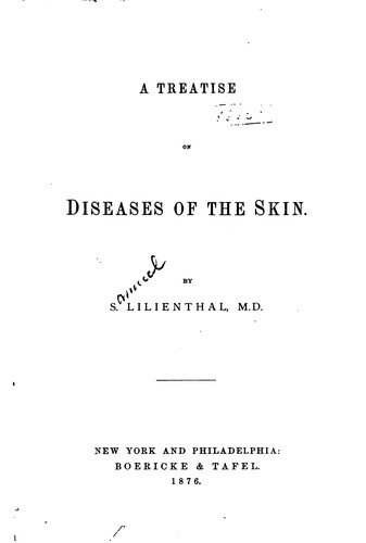 A Treatise on diseases of the skin