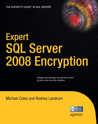 Expert SQL server 2008 encryption