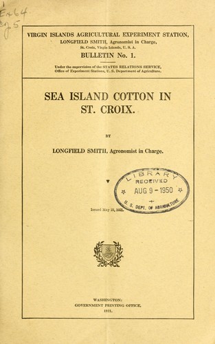 Sea Island cotton in St. Croix