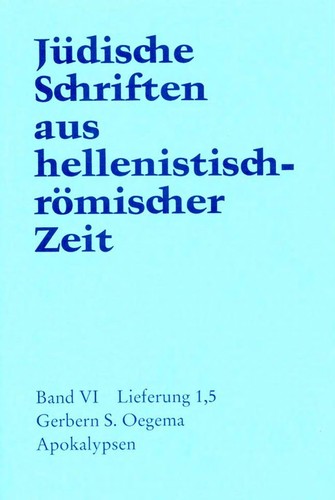 Ju dische Schriften aus hellenistisch-ro mischer Zeit