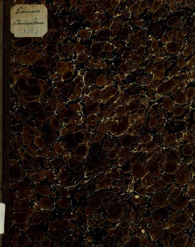 Documents zoologiques pour servir a  la monographie des che iropte  res sud-ame ricains