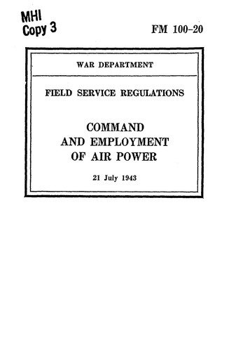 Command and Employment of Air Power