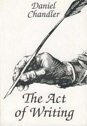 The act of writing