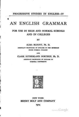 An English grammar