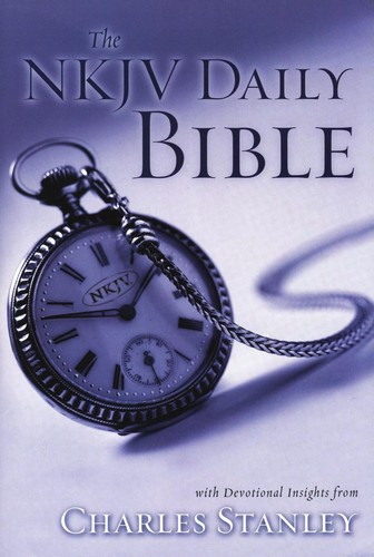 The NKJV Daily Bible with Devotional Insights from Charles Stanley