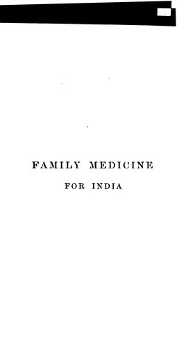 A manual of family medicine for India