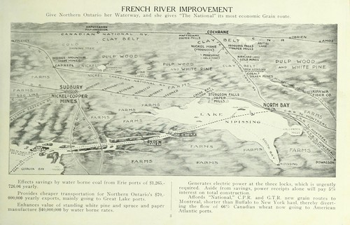 French River improvement : a booklet devoted to economic transportation