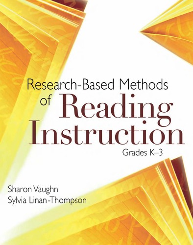 Research-based methods of reading instruction, grades K-3