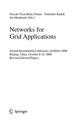 Networks for Grid Applications
