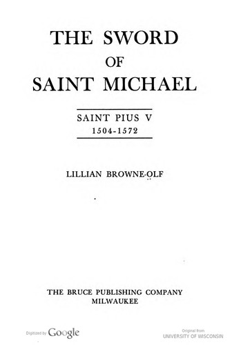 The sword of Saint Michael