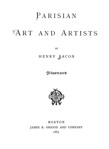 Parisian art and artists
