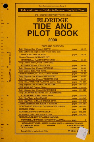 Eldridge tide and pilot book, 2000